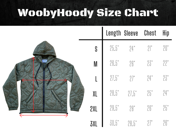 Wooby Hoody • Ranger Green