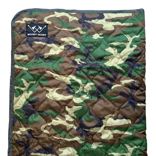 Wooby Hoody Outdoors Blanket - Woodland