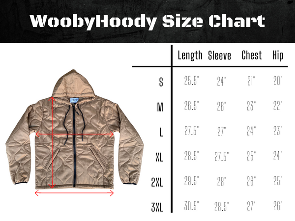 Wooby Hoody • Coyote Brown