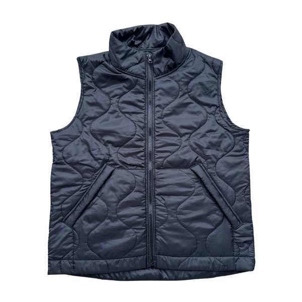 Wooby Hoody Outdoor Vest - Midnight Raid Black