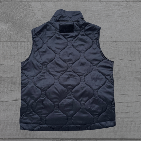 Wooby Hoody Outdoor Vest - Midnight Raid Black