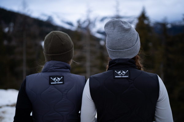 Wooby Hoody Outdoor Vest - Midnight Raid Black