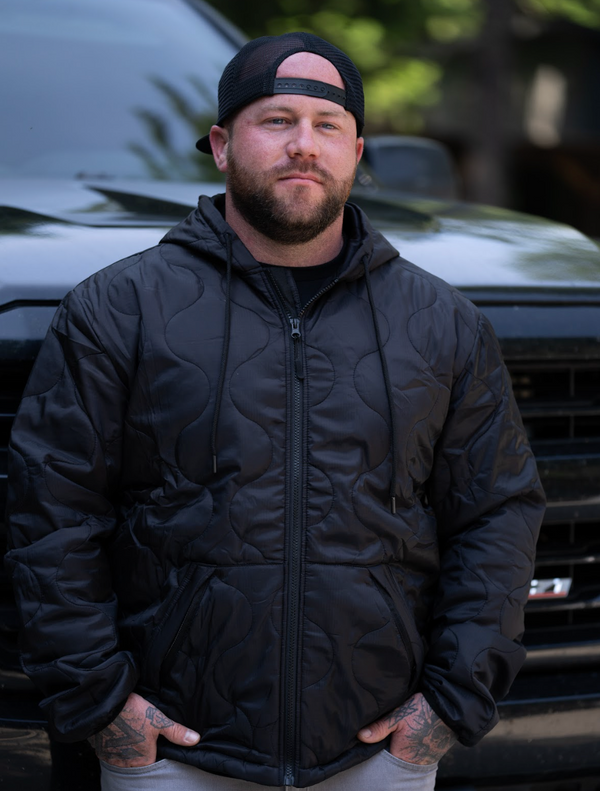 Wooby Hoody • Midnight Raid Black