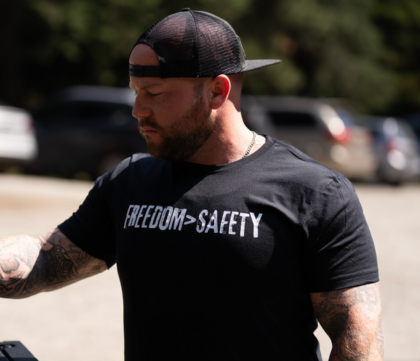 Freedom>Safety T-Shirt