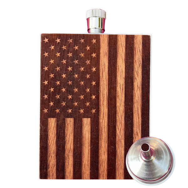 Wood Flask
