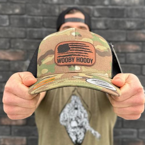 WH American Flag Snapback Hat - Classic MC