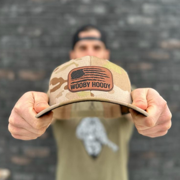WH American Flag Snapback Hat - Arid MC