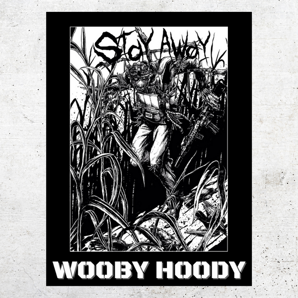 WoobyHoody Stay Away Sticker