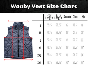 Wooby Hoody Outdoor Vest - Charcoal Gray