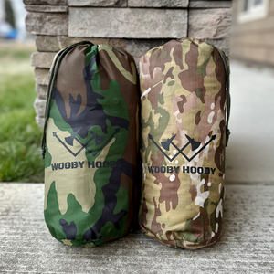 Wooby Hoody Outdoors Blanket - Woodland
