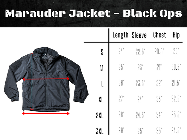 Marauder Heavyweight Coat - Black Ops