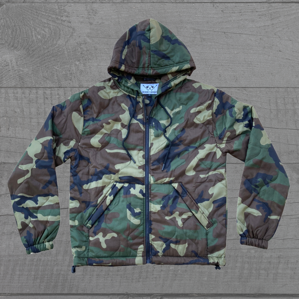 Woodland Jacket | Woodland Camo Woobie Jacket | Woobyhoody