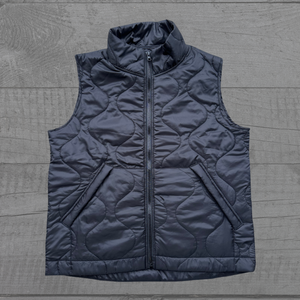 Wooby Hoody Outdoor Vest - Midnight Raid Black