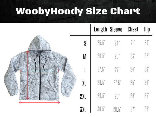 Wooby Hoody • Snow Ghost