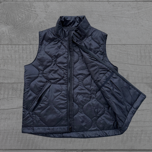Wooby Hoody Outdoor Vest - Midnight Raid Black