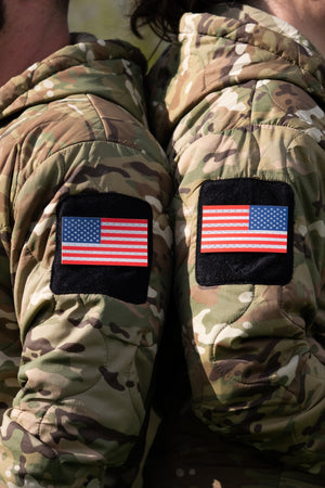IR Flag Patches (2-pack)