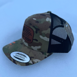 WH American Flag Snapback Hat - Classic MC