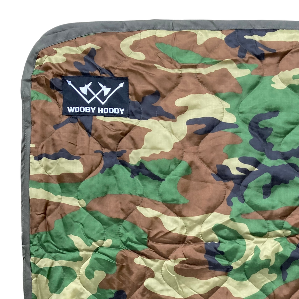 Woodland 1 Camo Sleeping Bag | Wooby Hoody – WoobyHoody