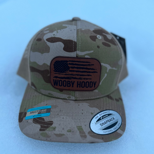 WH American Flag Snapback Hat - Arid MC