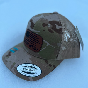 WH American Flag Snapback Hat - Arid MC